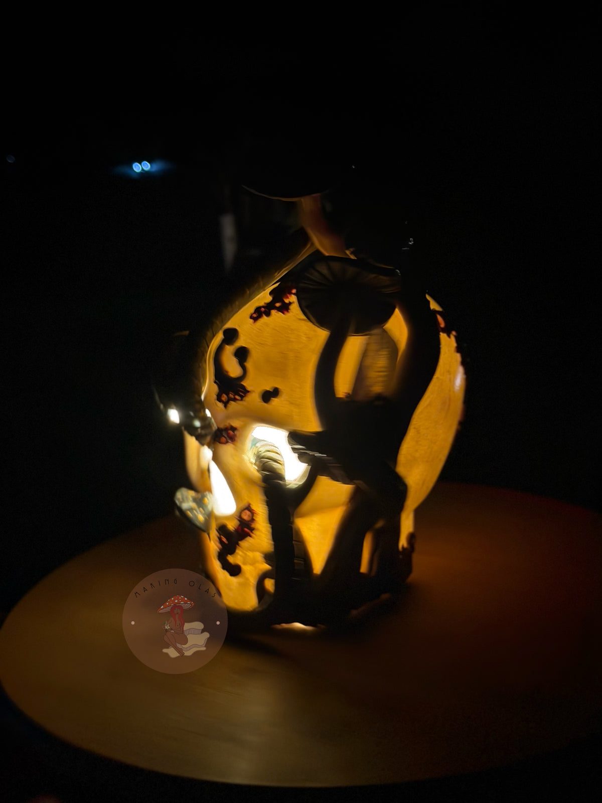 Snake + Skull Night Light