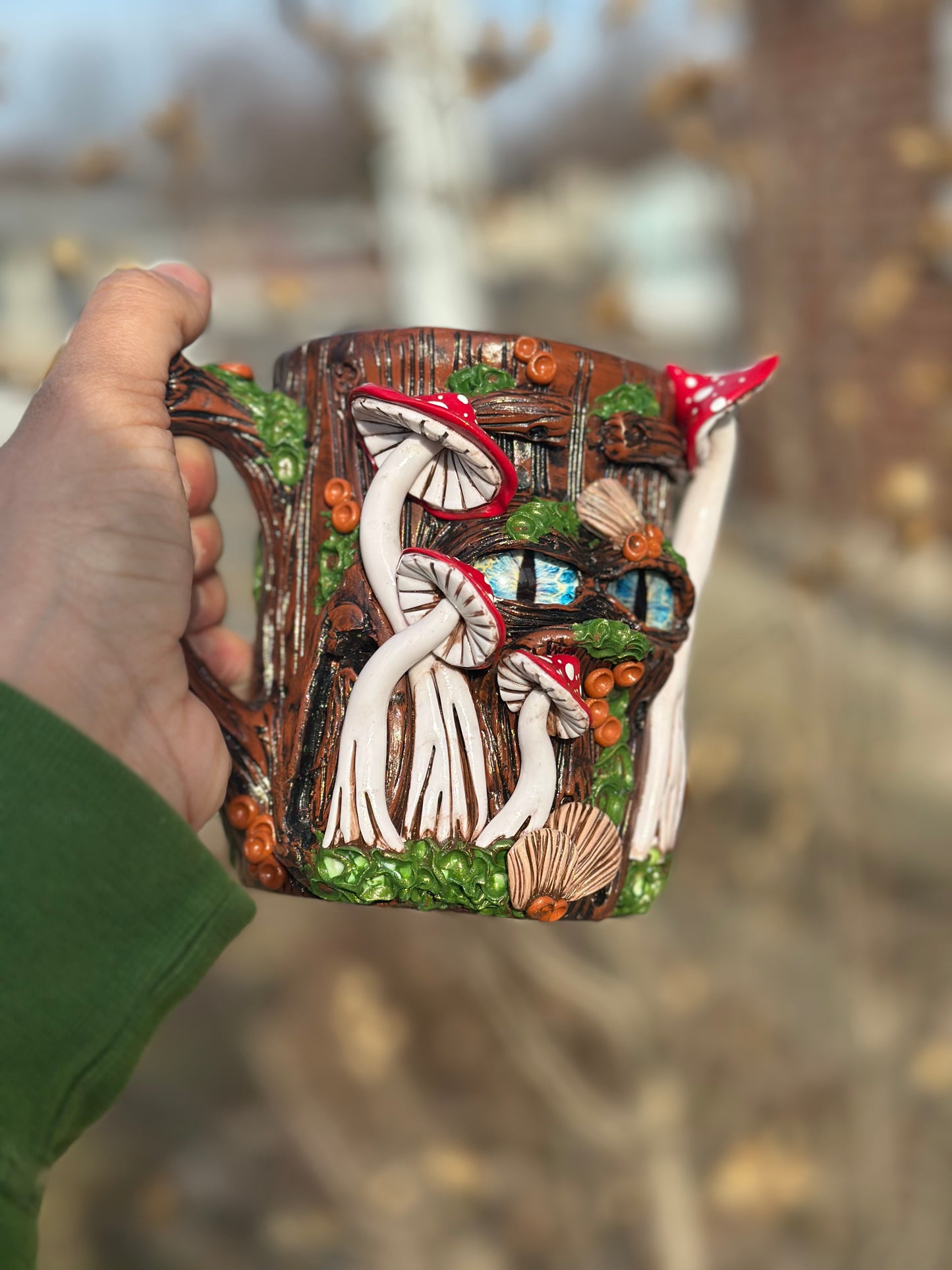 Mugs | Custom Made Grumpy Birch Tree Spirit