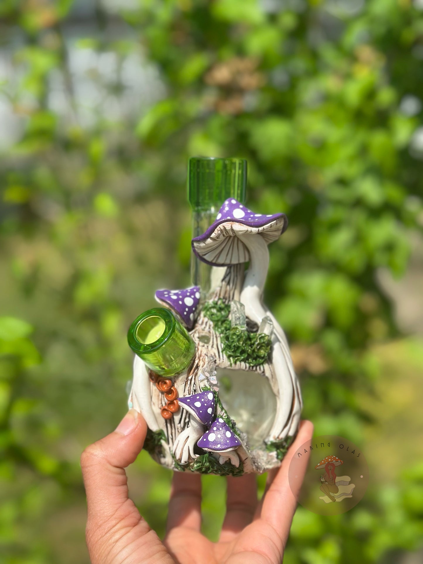 Human Grade | Purple Mushrooms + Quartz