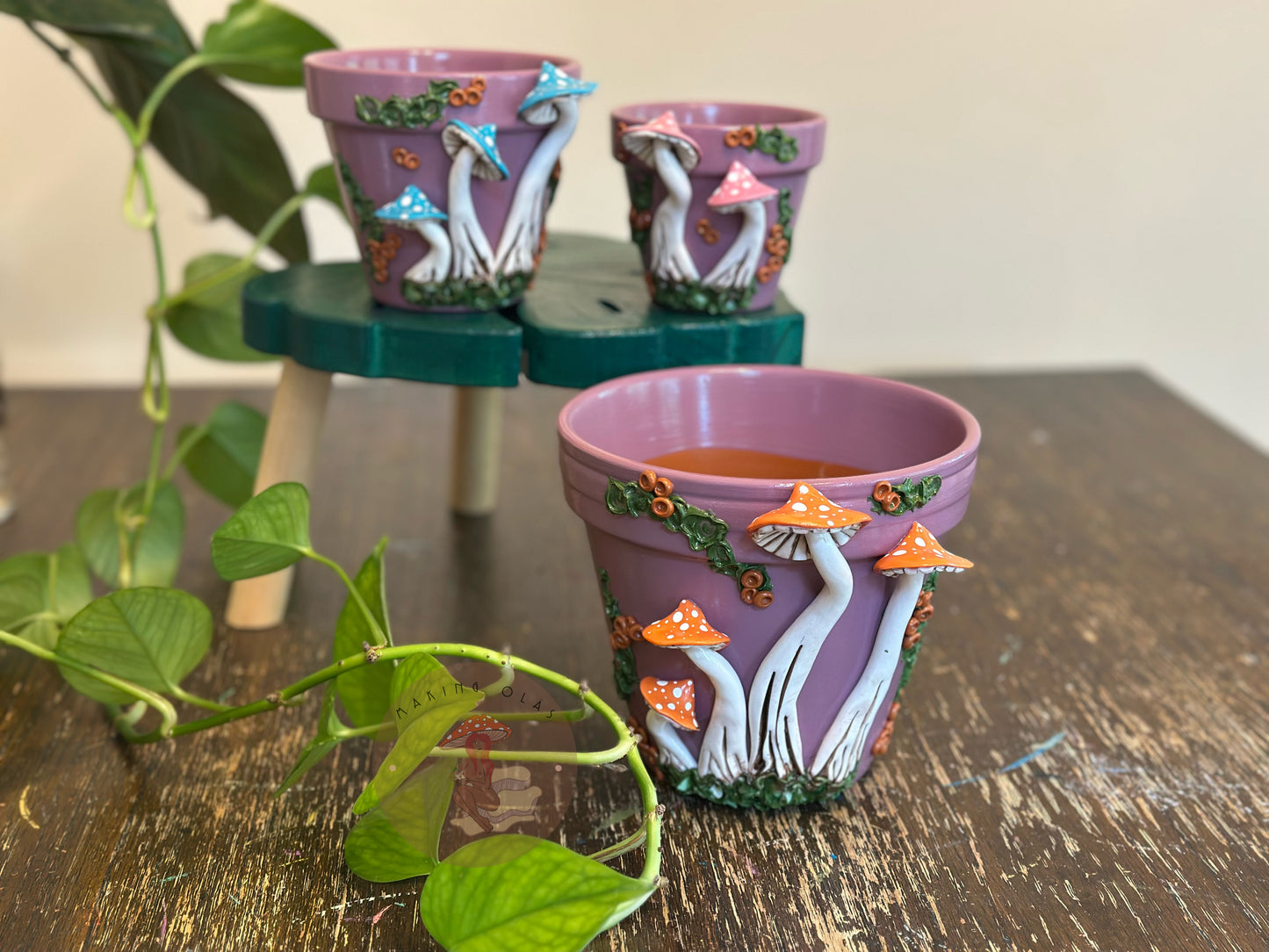 Plant Pots | Mushrooms - Made to Order