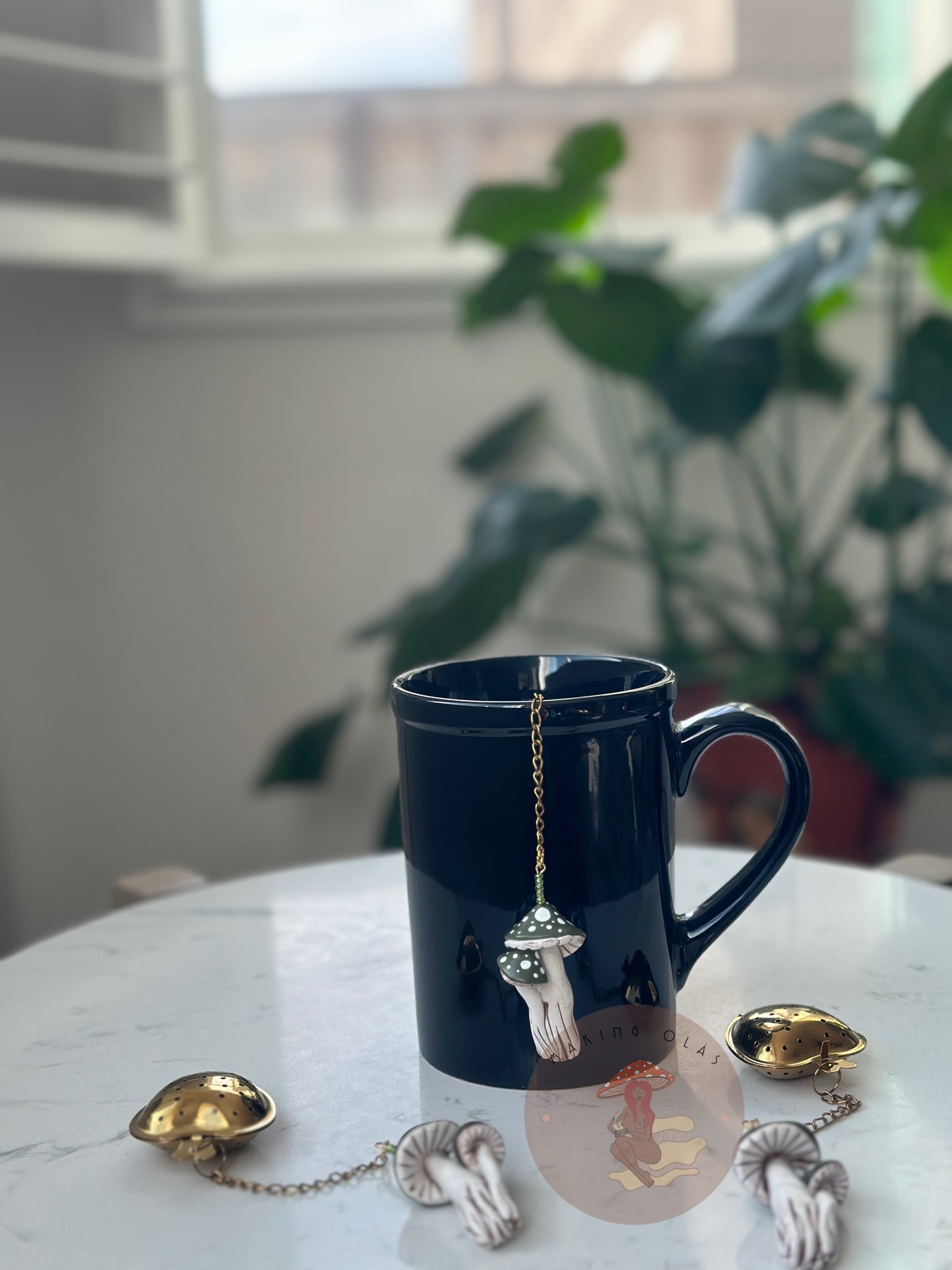 Loose Leaf Tea Strainers/Diffusers | Mushrooms