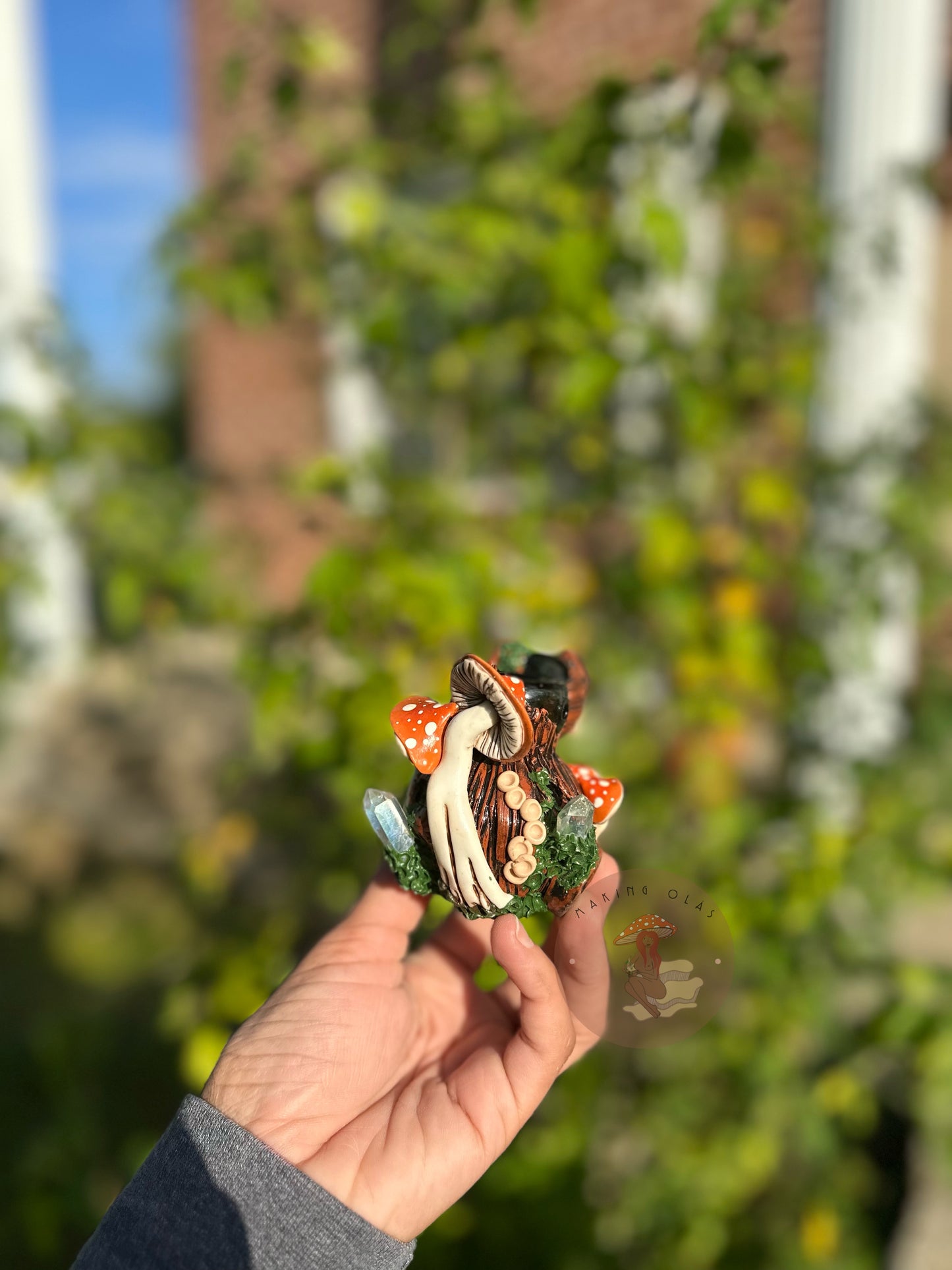 Human Grade Hammer | Orange Mushrooms + Quartz