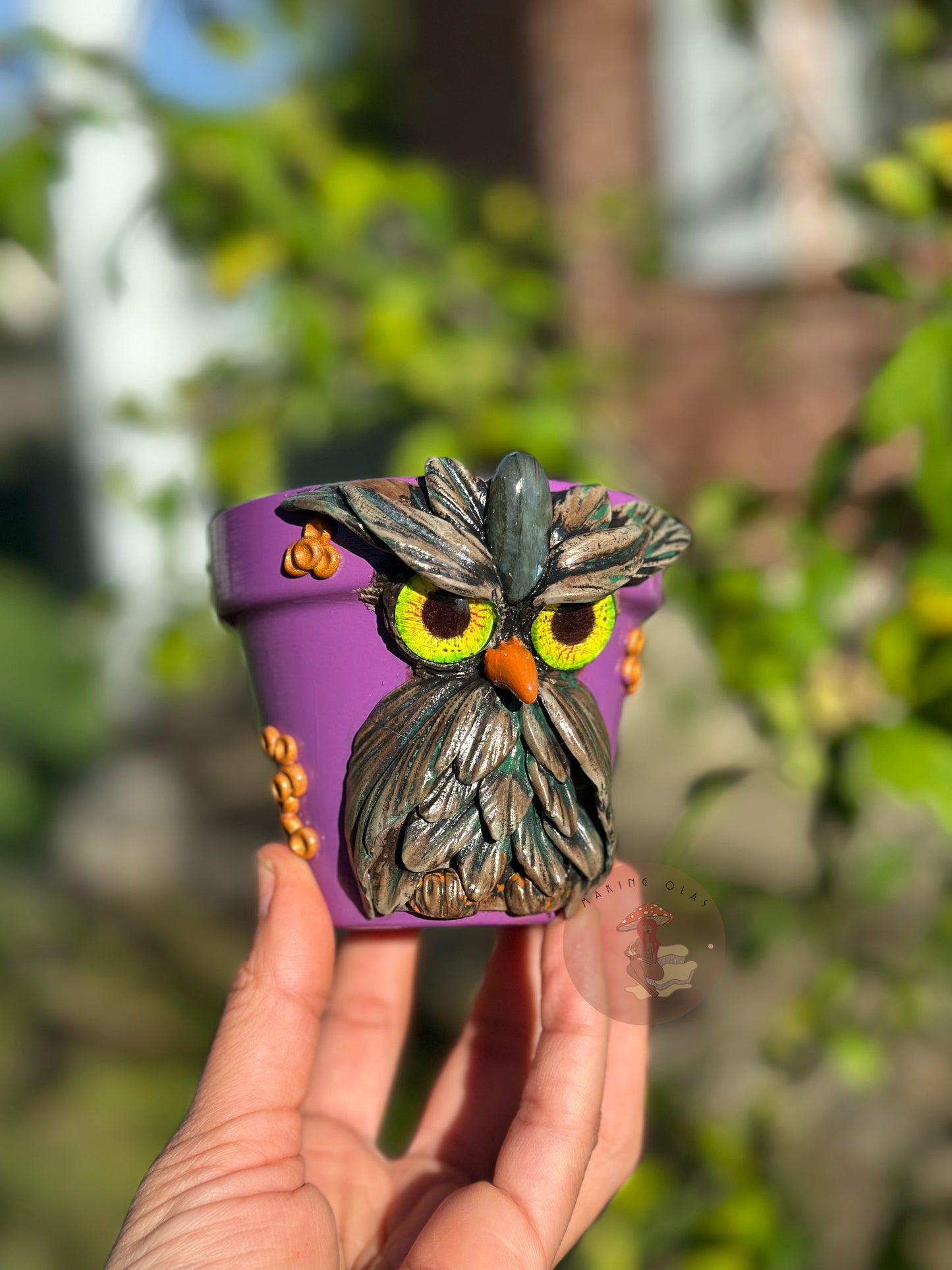 Plant Pot | Owl