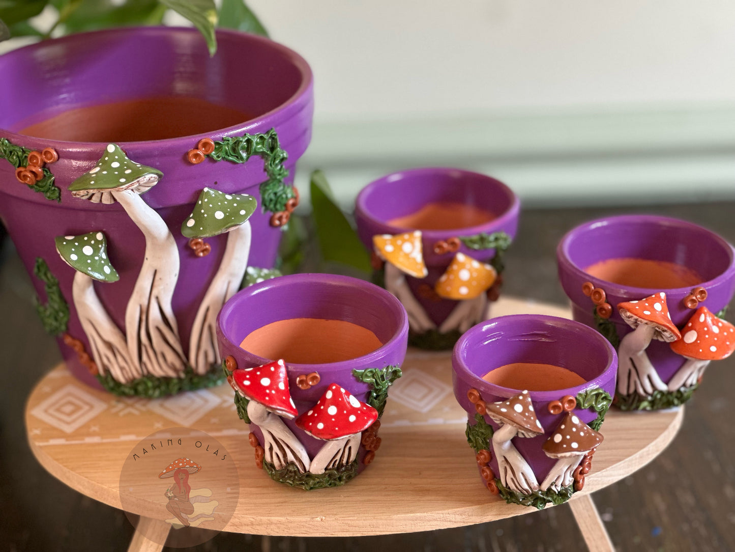 Plant Pots | Mushrooms - Made to Order