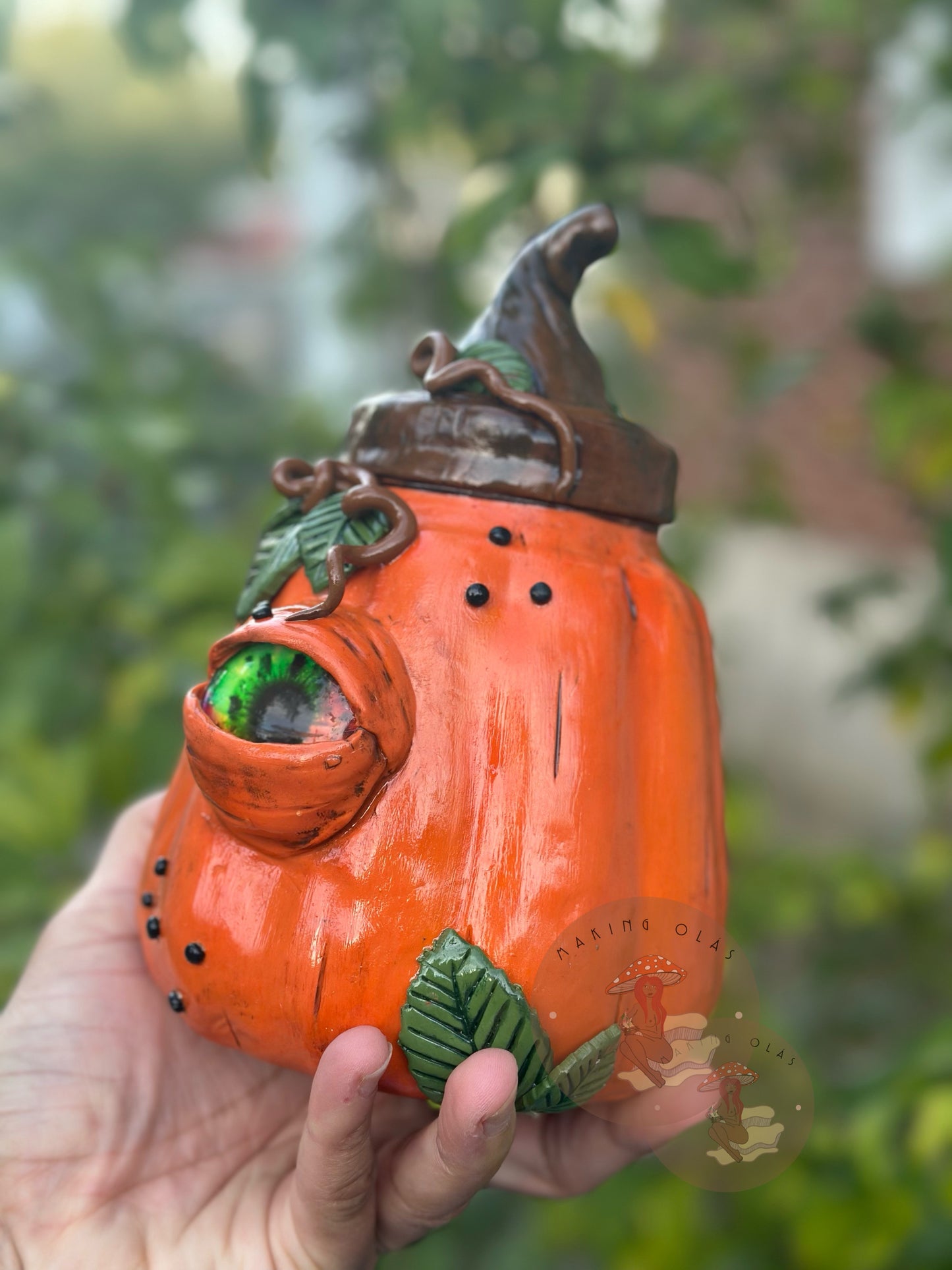 Jar | Pumpkin Eye Jar