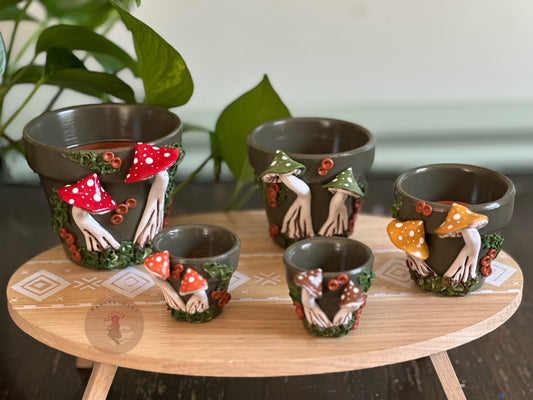 Plant Pots | Mushrooms - Made to Order