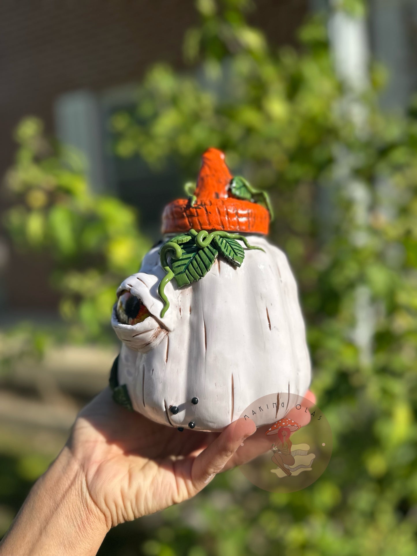 Jar | Pumpkin Eye Jar