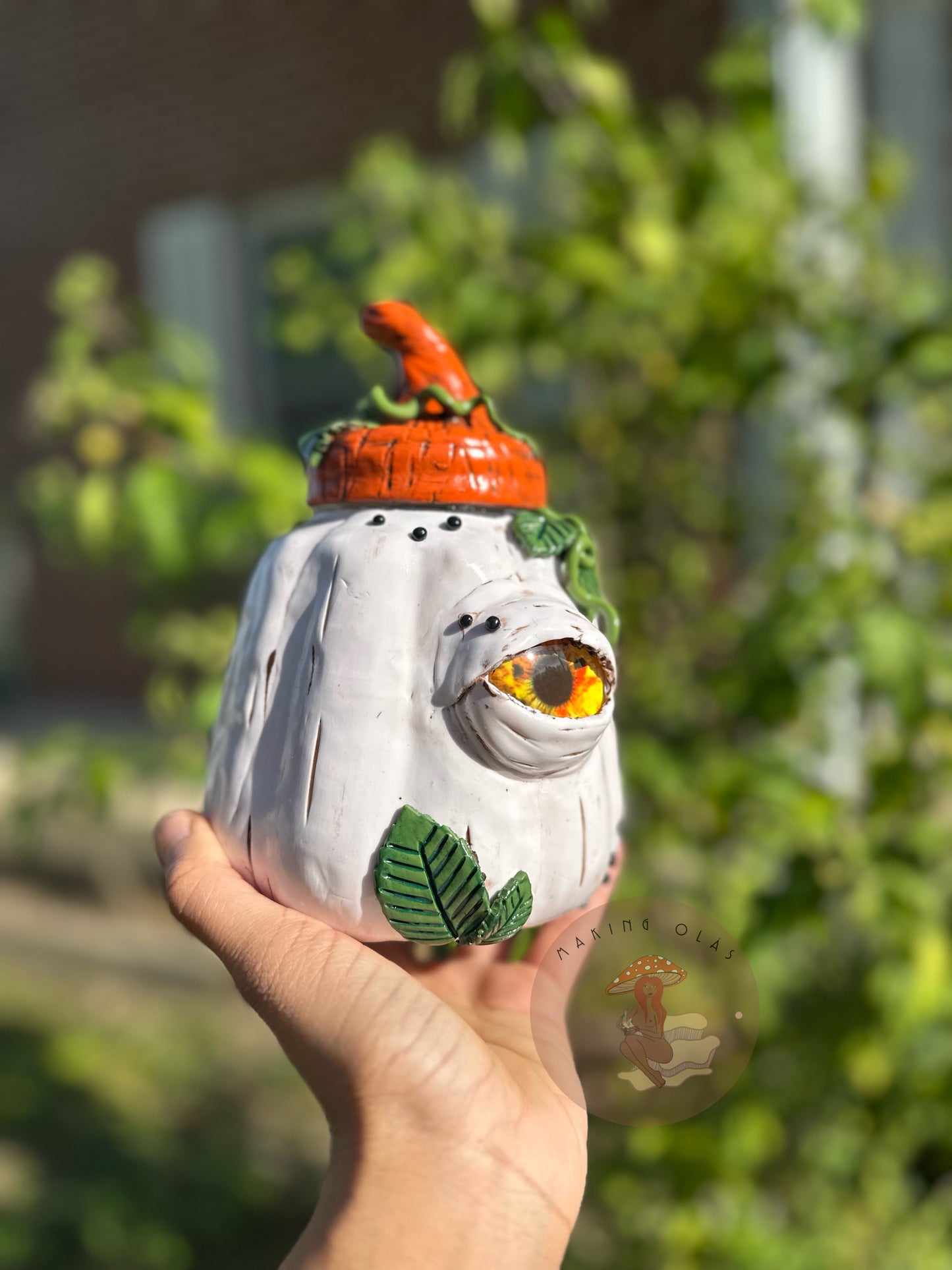 Jar | Pumpkin Eye Jar