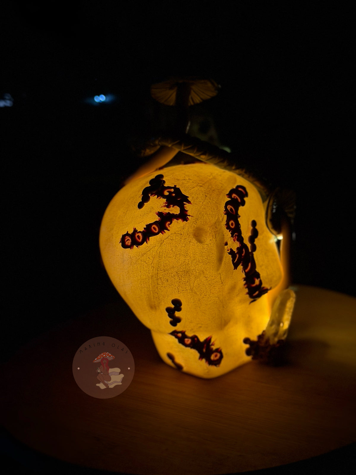 Snake + Skull Night Light