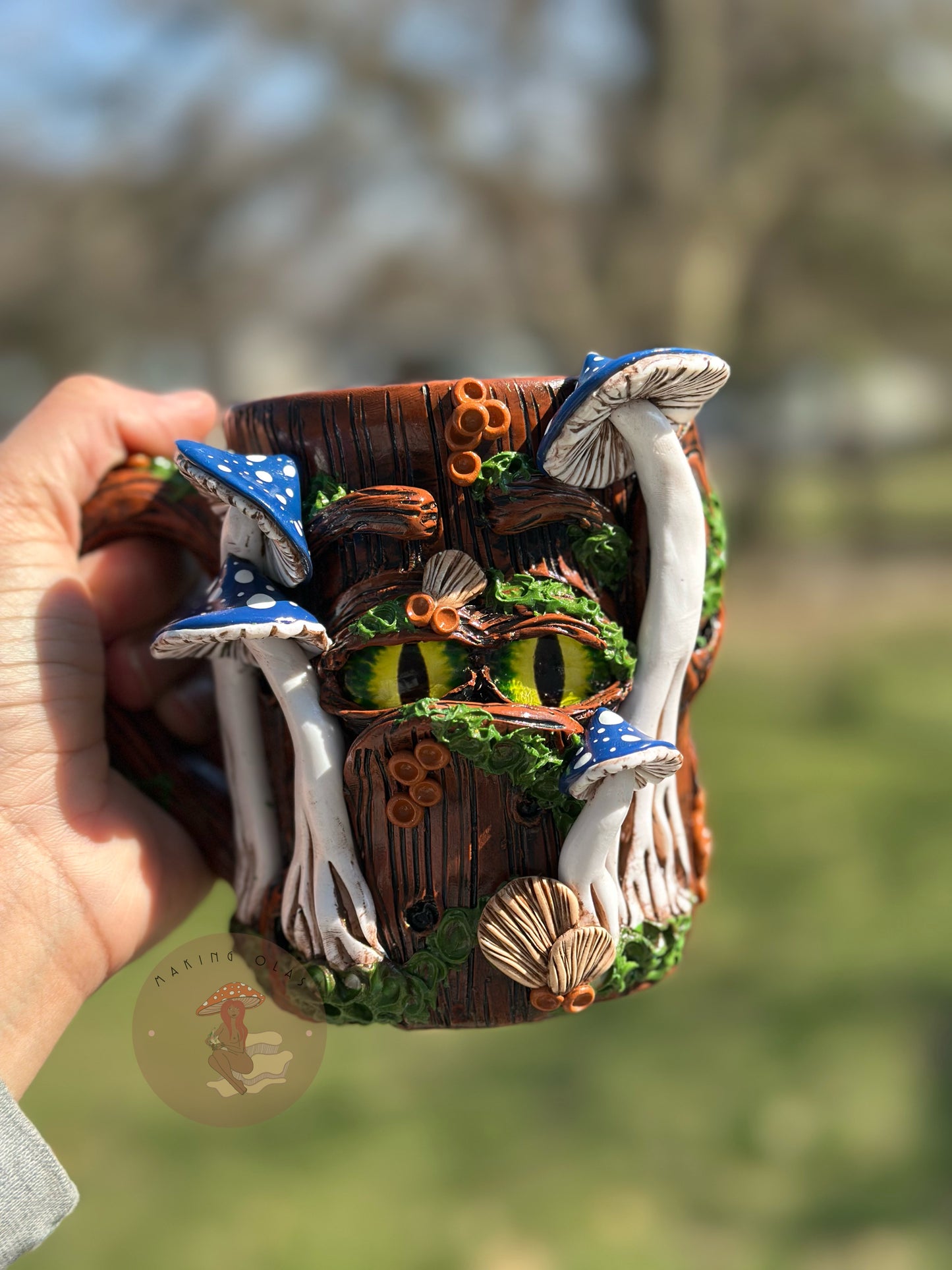 Mugs | Custom Made Grumpy Birch Tree Spirit