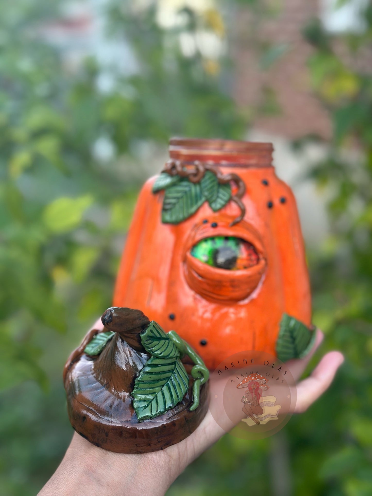 Jar | Pumpkin Eye Jar