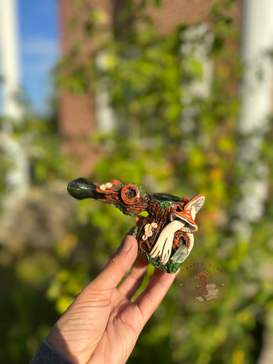 Human Grade Hammer | Orange Mushrooms + Quartz
