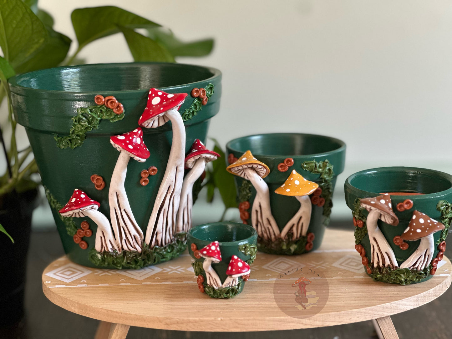Plant Pots | Mushrooms - Made to Order