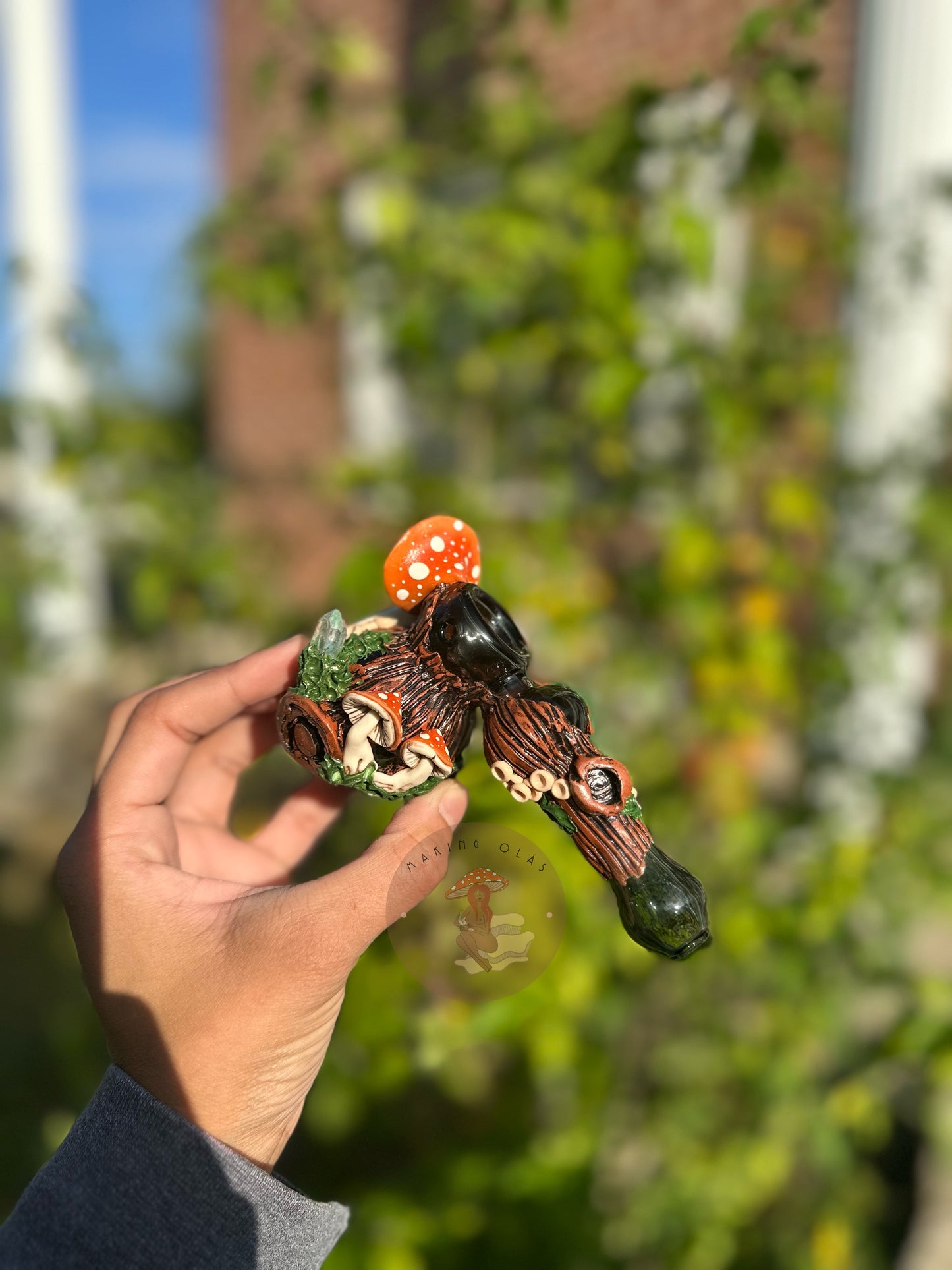 Human Grade Hammer | Orange Mushrooms + Quartz
