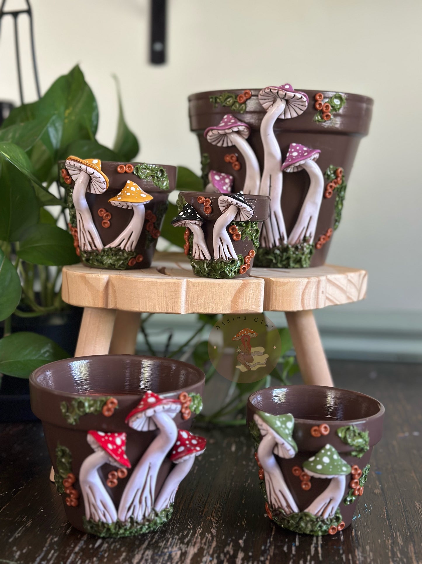 Plant Pots | Mushrooms - Made to Order