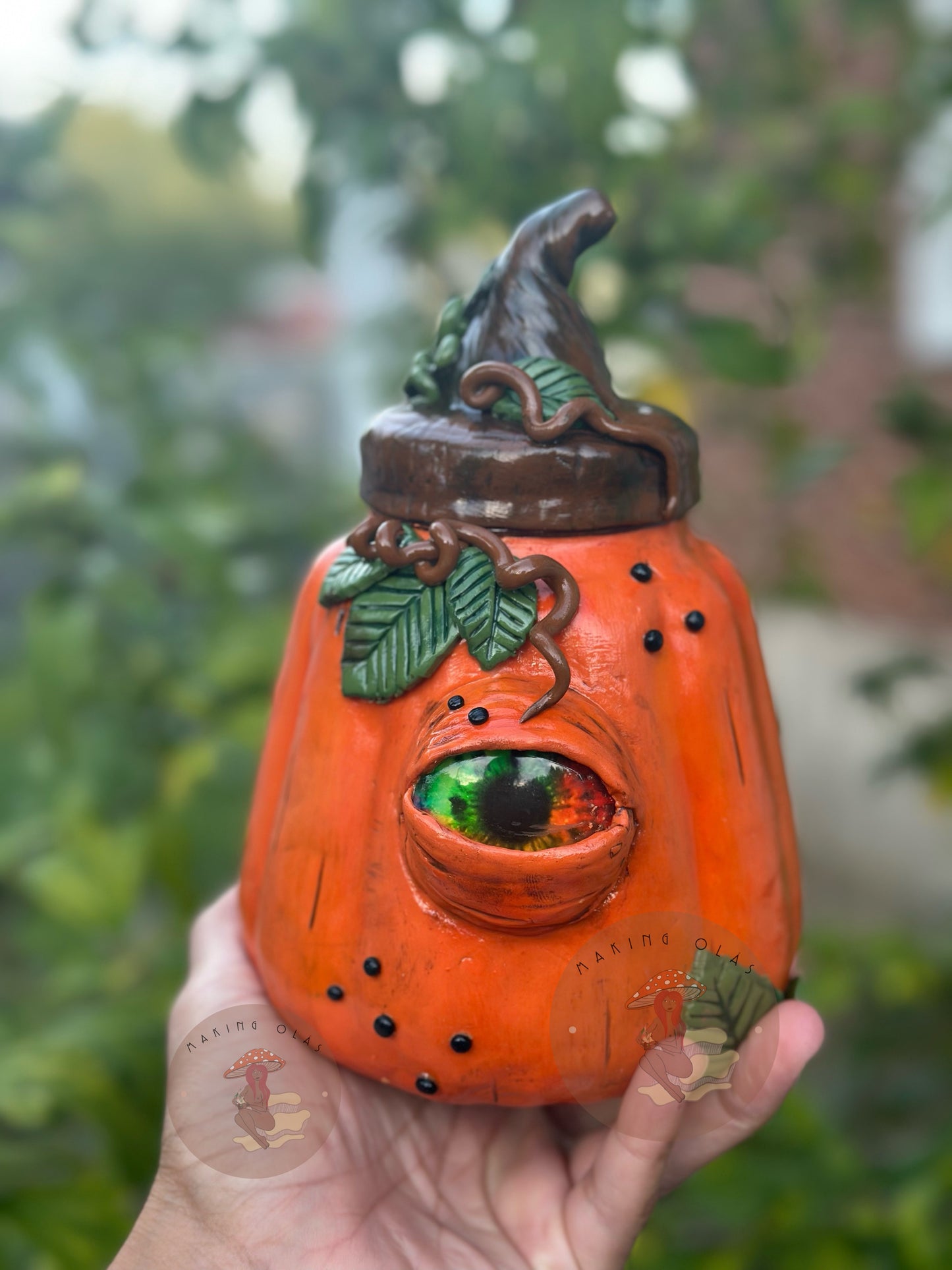 Jar | Pumpkin Eye Jar