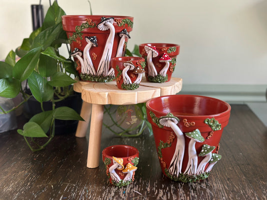 Plant Pots | Mushrooms - Made to Order