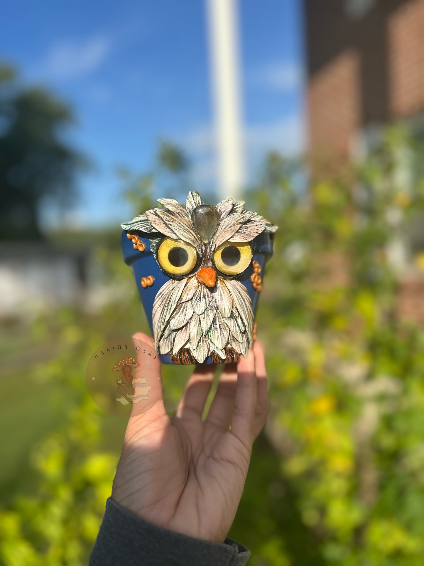 Plant Pot | Owl