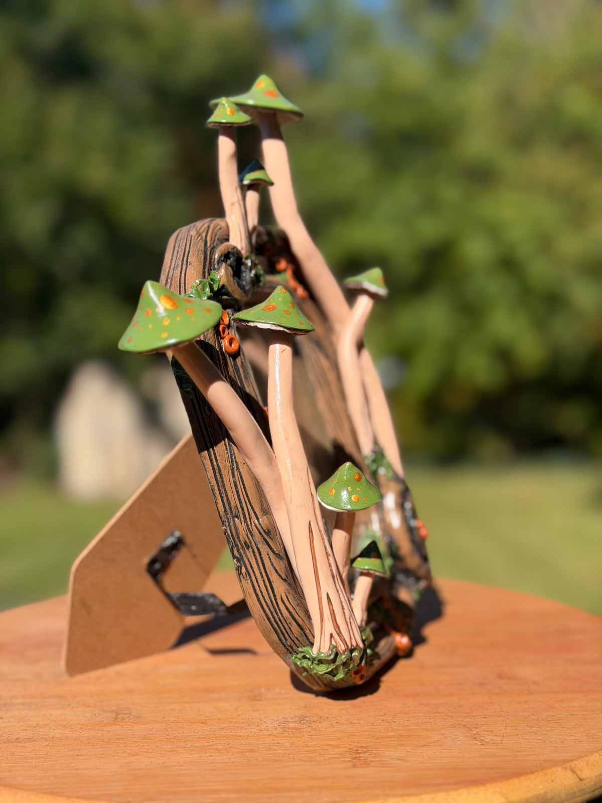 Picture Frame | Green Mushrooms