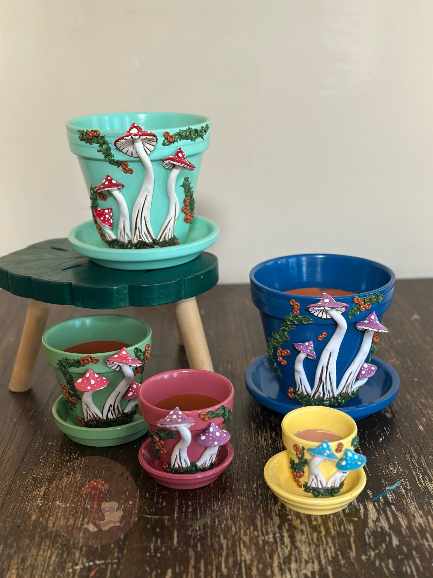 Add-on Clay Saucer plate for all Plant pots