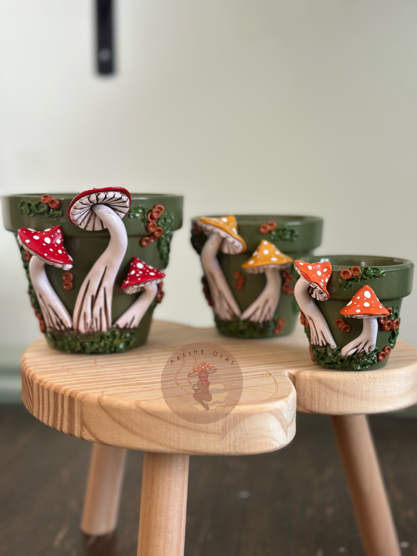 Plant Pots | Mushrooms - Made to Order