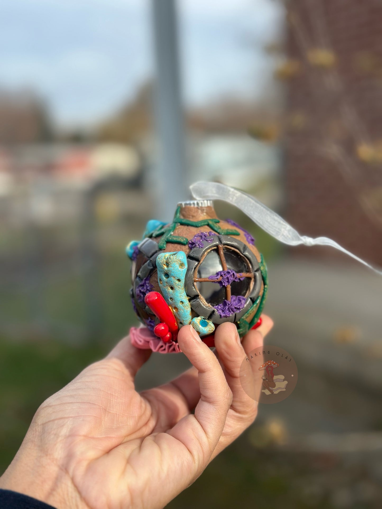 Ornament | Brown Moon Door Under the Sea