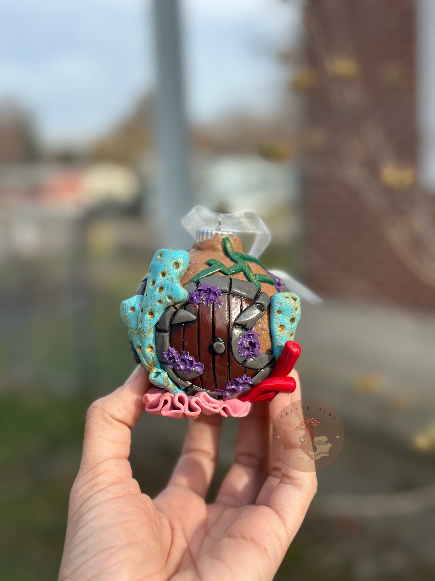 Ornament | Brown Moon Door Under the Sea