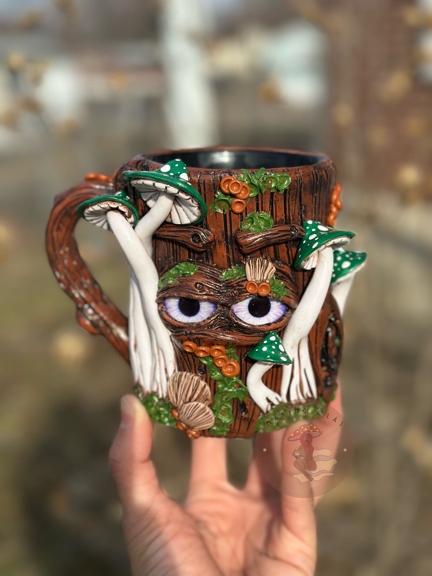 Mugs | Custom Made Grumpy Birch Tree Spirit