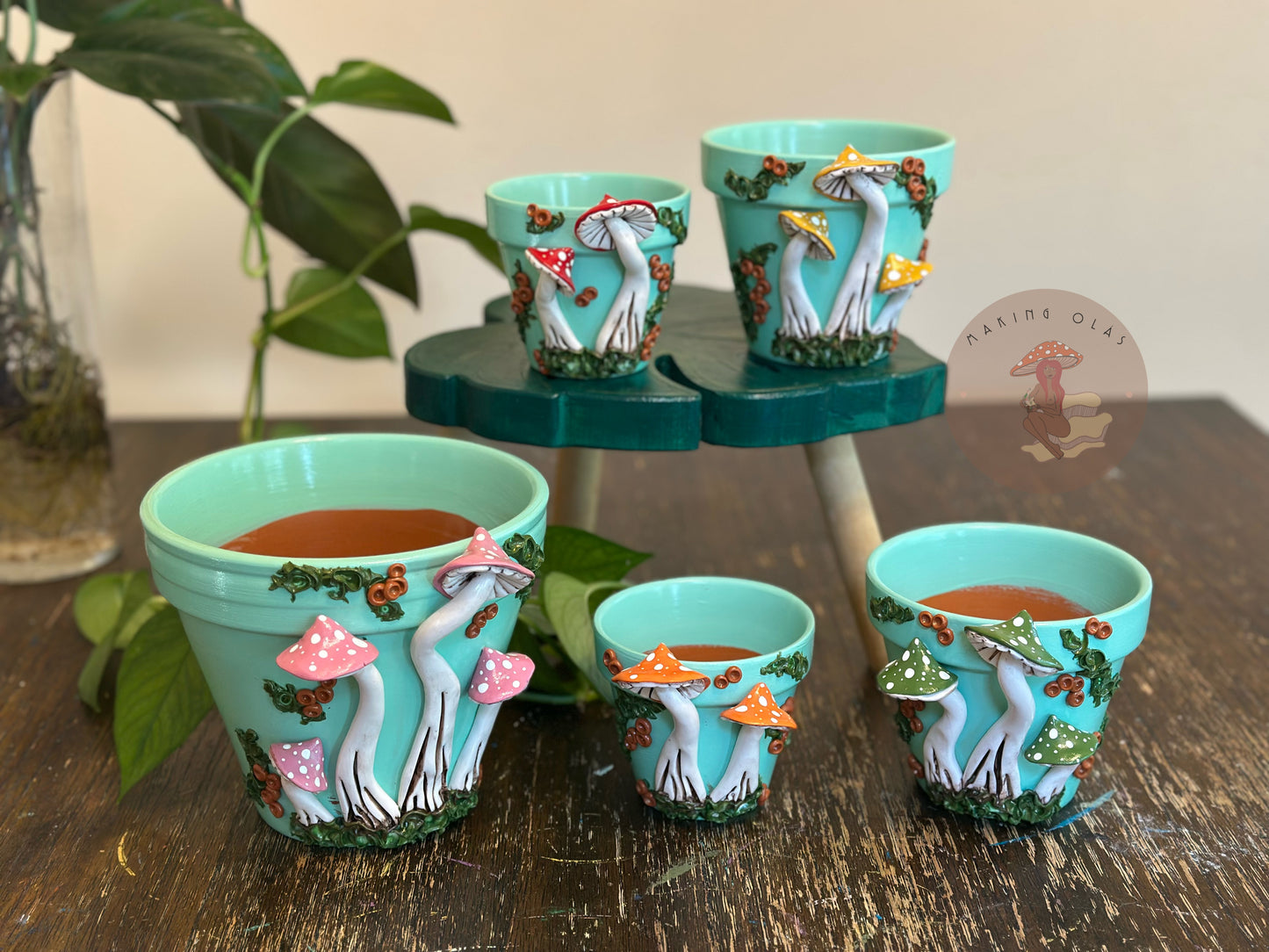 Plant Pots | Mushrooms - Made to Order