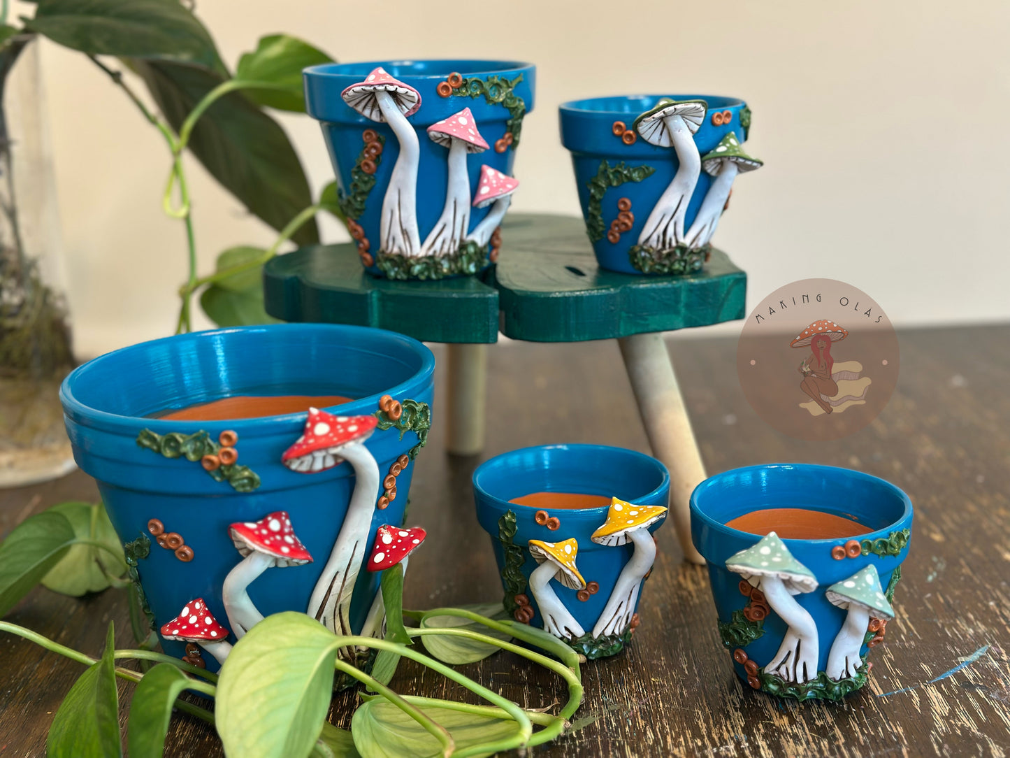 Plant Pots | Mushrooms - Made to Order