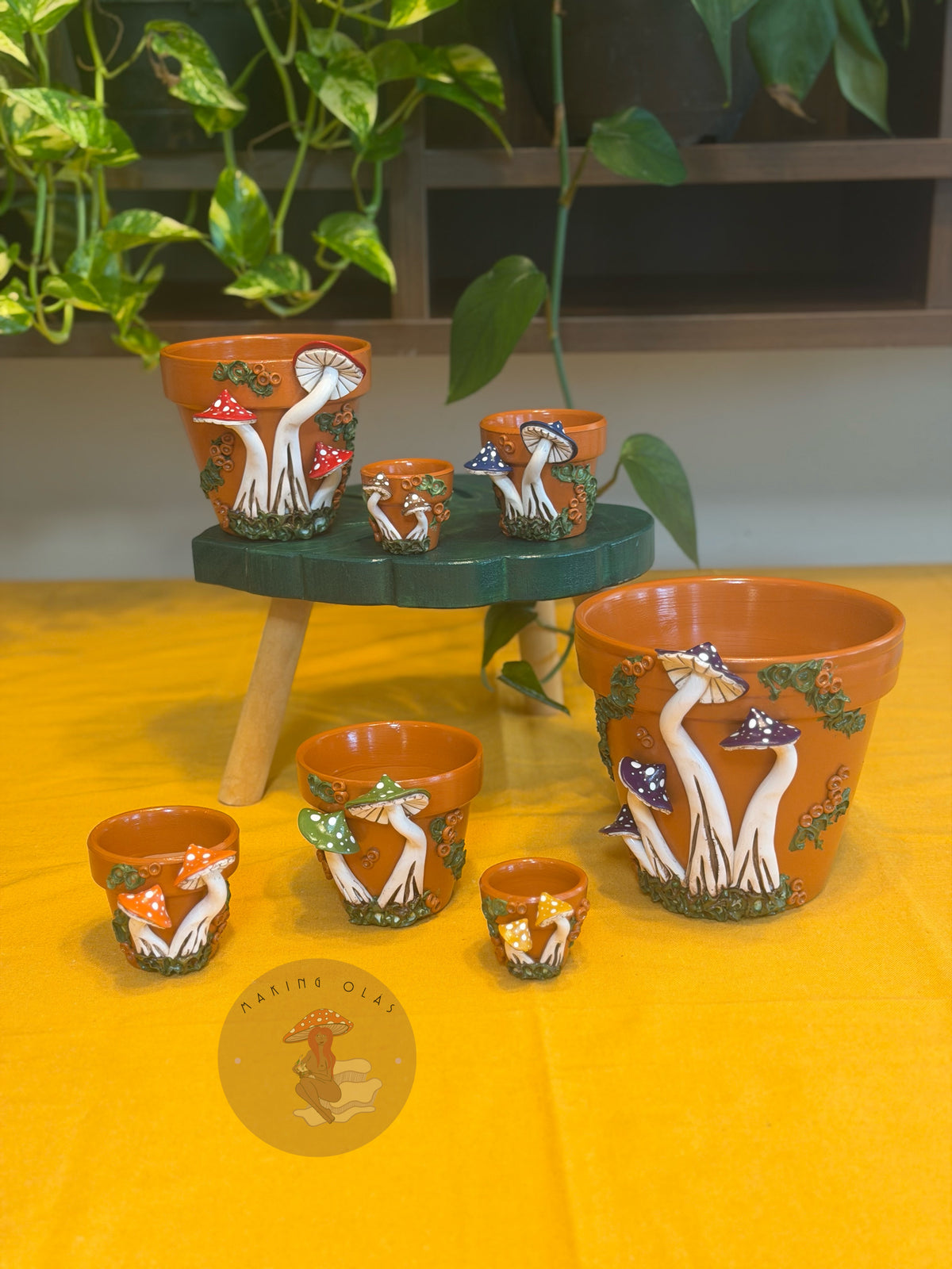 Plant Pots | Mushrooms - Made to Order