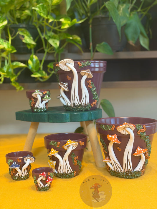 Plant Pots | Mushrooms - Made to Order