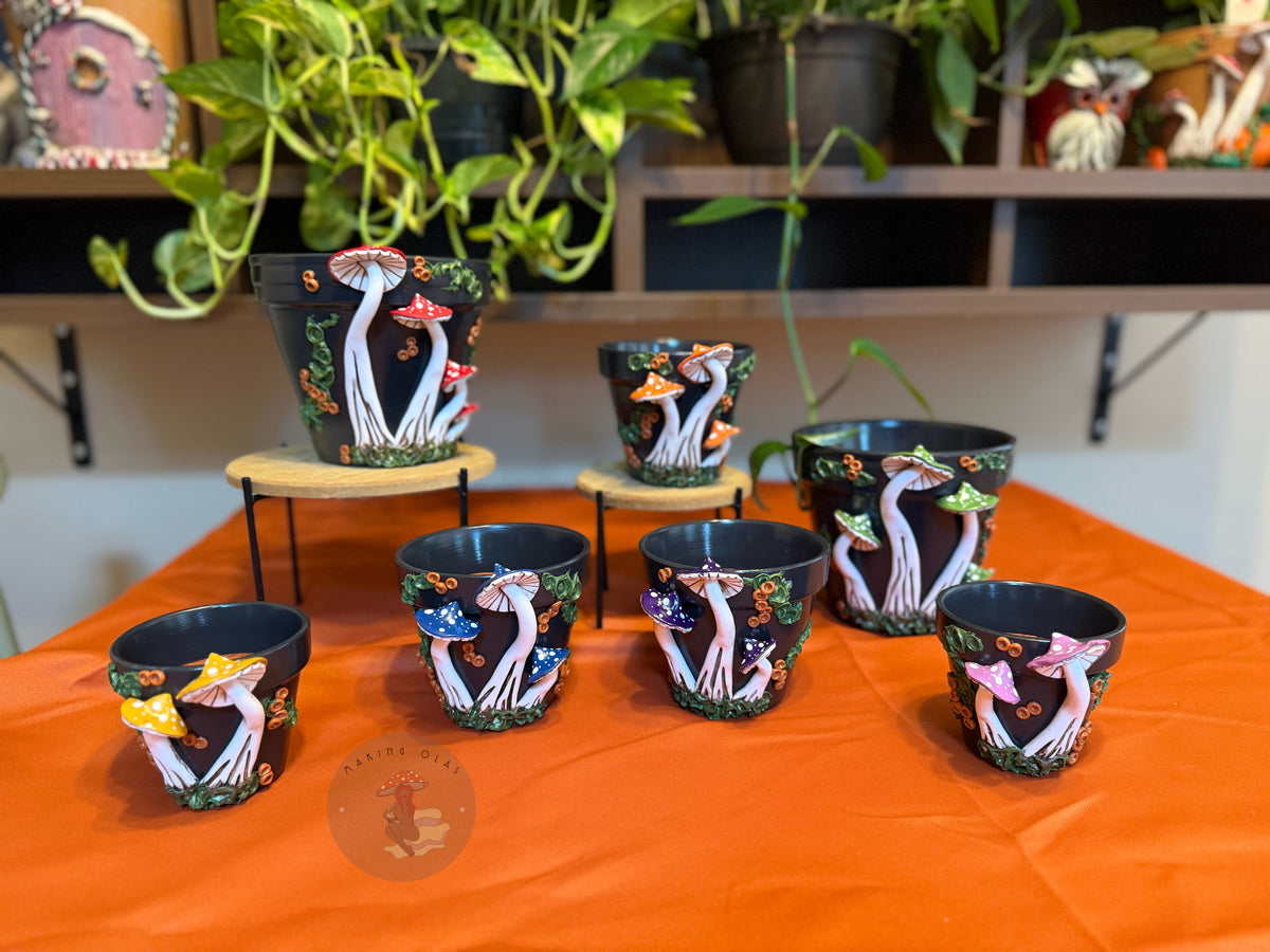 Plant Pots | Mushrooms - Made to Order